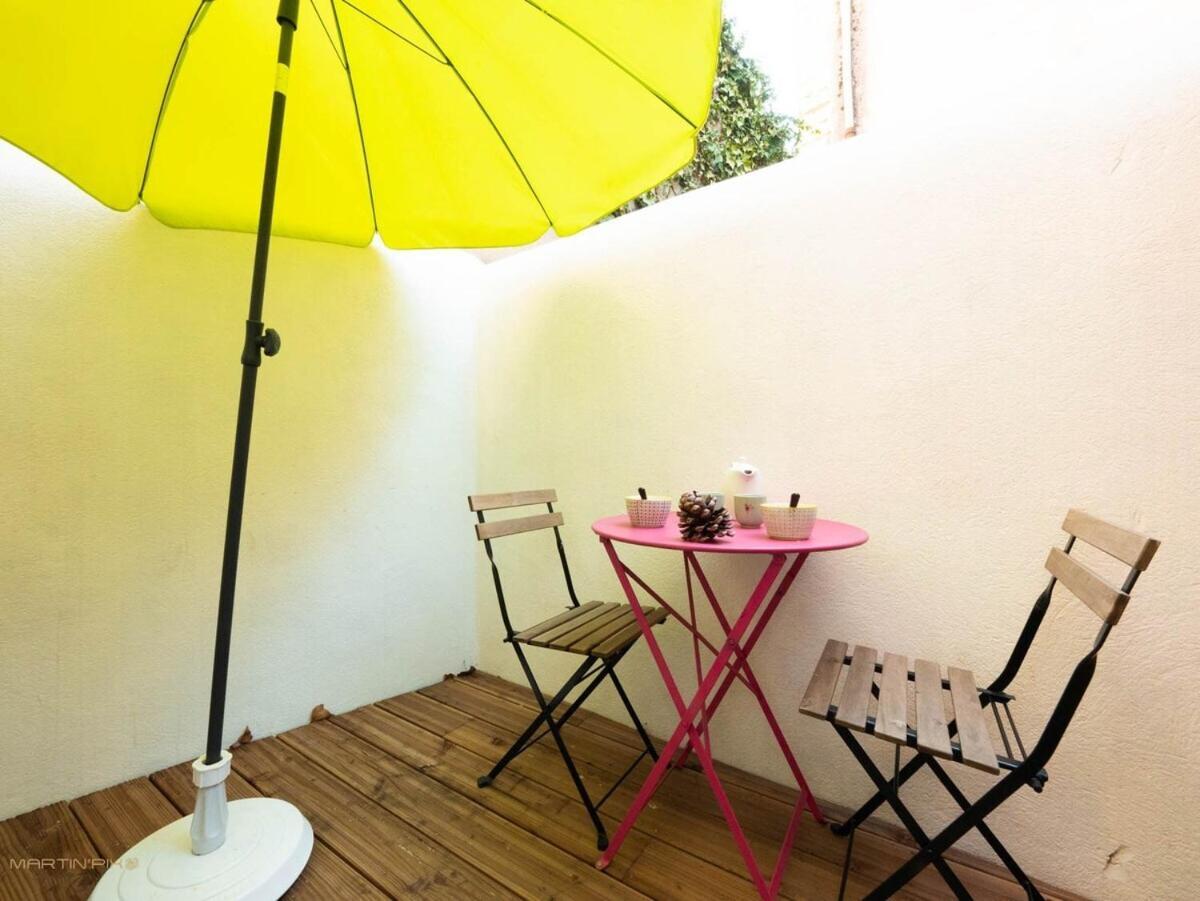 La Coquille - Terrasse Et Climatisation En Centre Ville - Gare Saint Roch Montpellier Buitenkant foto